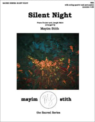 Silent Night SSA choral sheet music cover Thumbnail